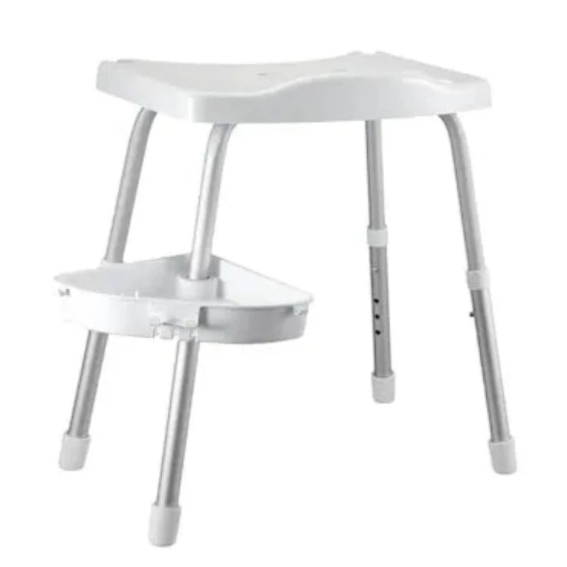 Bathroom Stool With Shelf