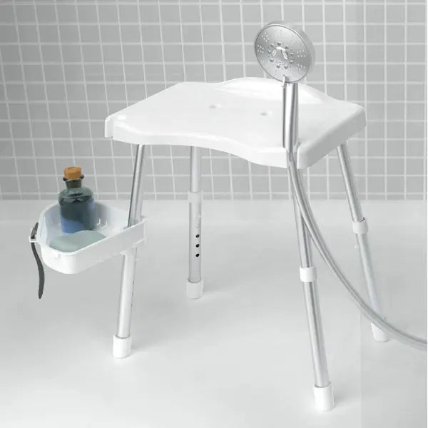 Bathroom Stool With Shelf