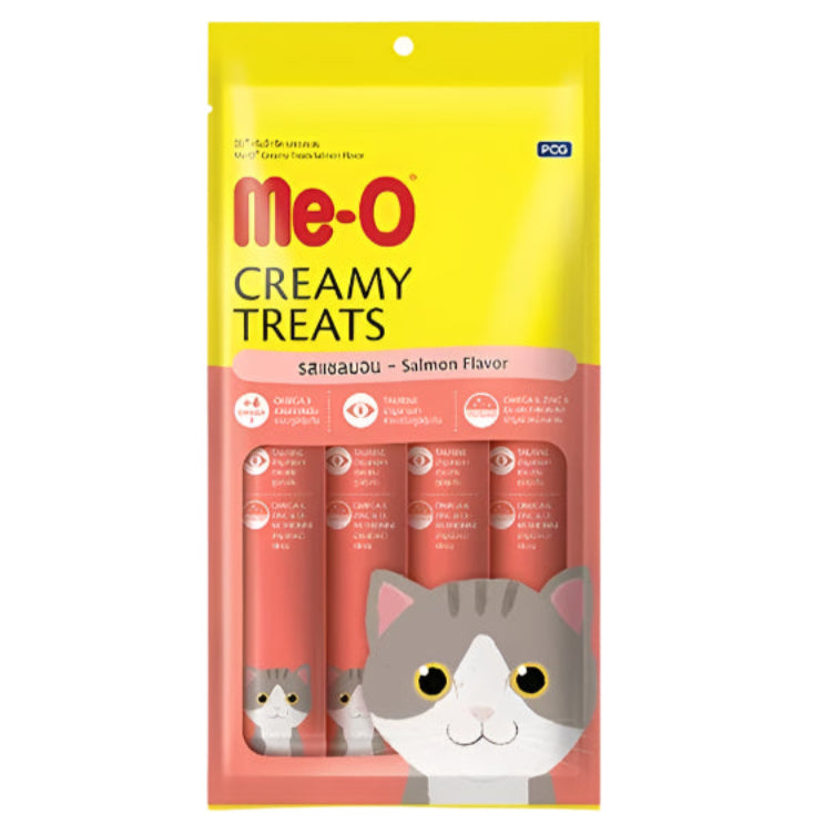 Me-O Cat Creamy Treats - Salmon 60gm (Pack of 24)