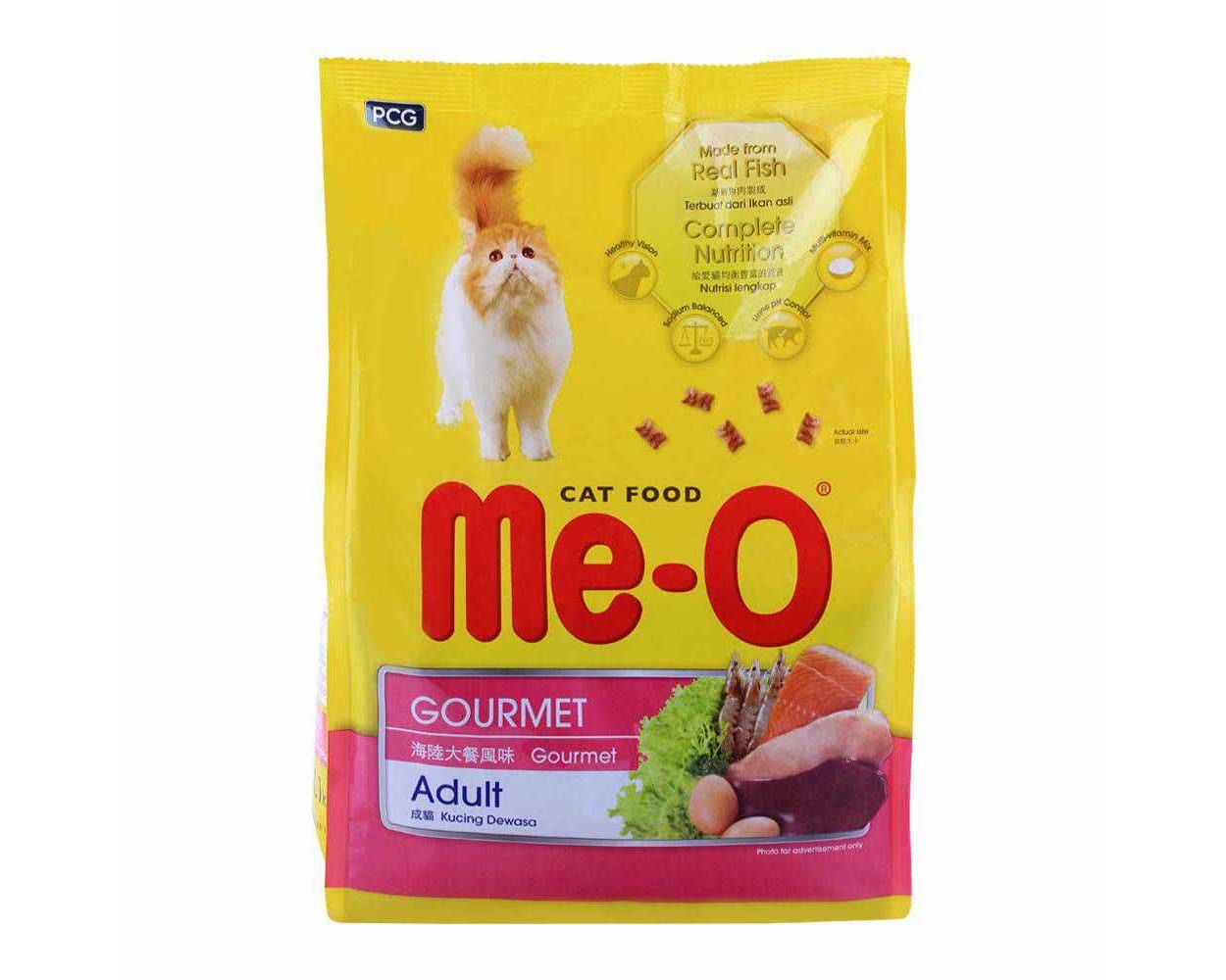 Me-O Gourmet Adult Cat Food 400gm (Pack of 18)