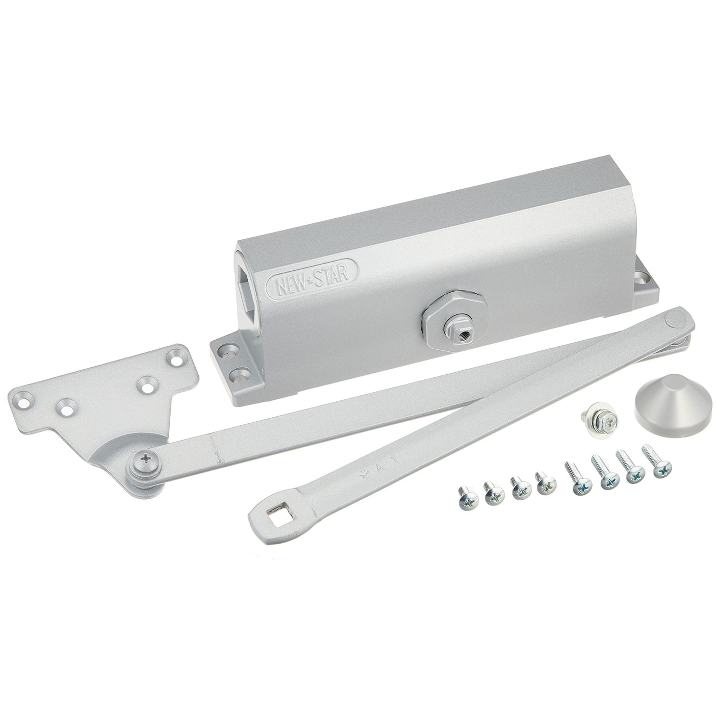 New Star Door Closer For Arched Door Silver