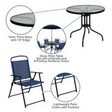 Garden Furniture Set with Umbrella