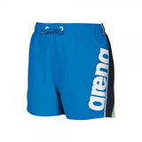 Arena Fundamentals Logo JR Shorts-Blue