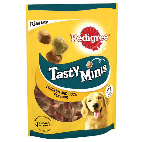 Pedigree Treats Tasty Mini Chick n Duck 130gm (Pack of 8)