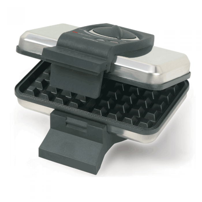 S.S Belgian Waffle Maker With Thermostat 1000W