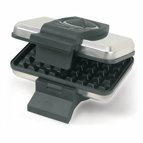 S.S Belgian Waffle Maker With Thermostat 1000W