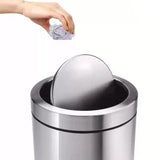 Inox Dustbin 8 Lt Swing Top Lid