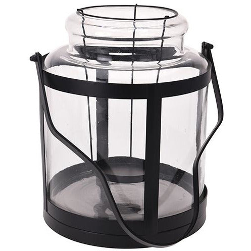 Lantern With Metal Holder