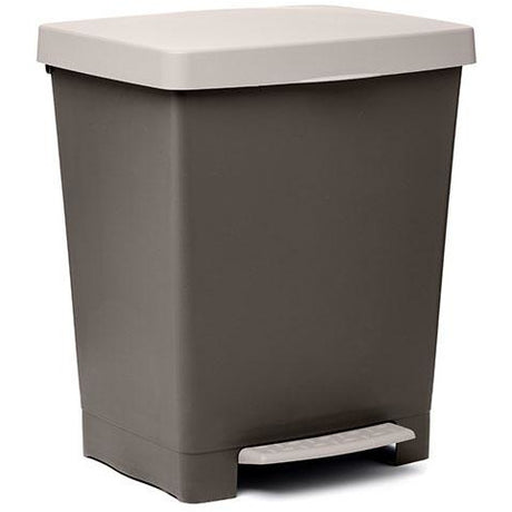 Cubik Brown Pedal Dust Bin