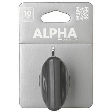 Bathroom Hook Alpha Grey