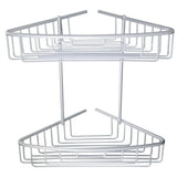 Primanova Paloma Aluminium Dual Bathroom Shelf