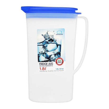 Lock & Lock One Touch Fridge Jug, 1.8L