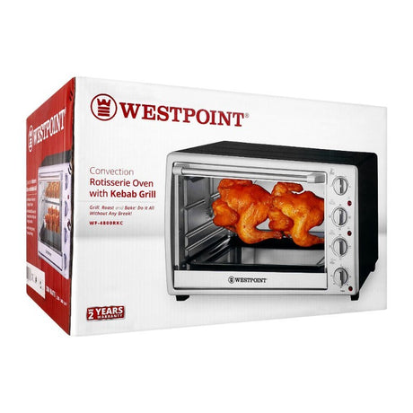 Convection Rotisserie Oven with Kebab Grill Feature