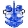 4 Pcs Square Cruet Set