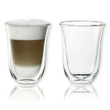 Delonghi 2 Lattemacchiato Double Wall Glasses