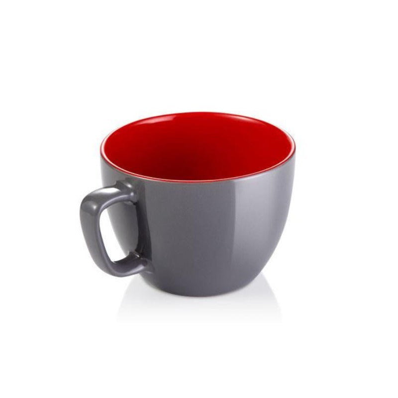 Large Mug Grey Crema Shine 600 ML