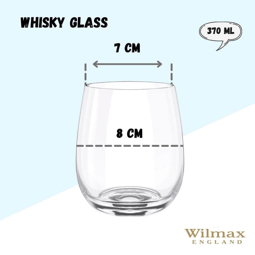 Crystalline Glass set of 6 370 ML