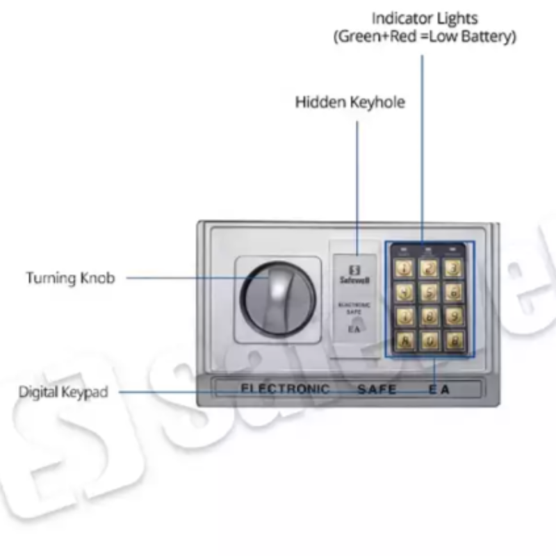 Safewell Digital Home Safe Large