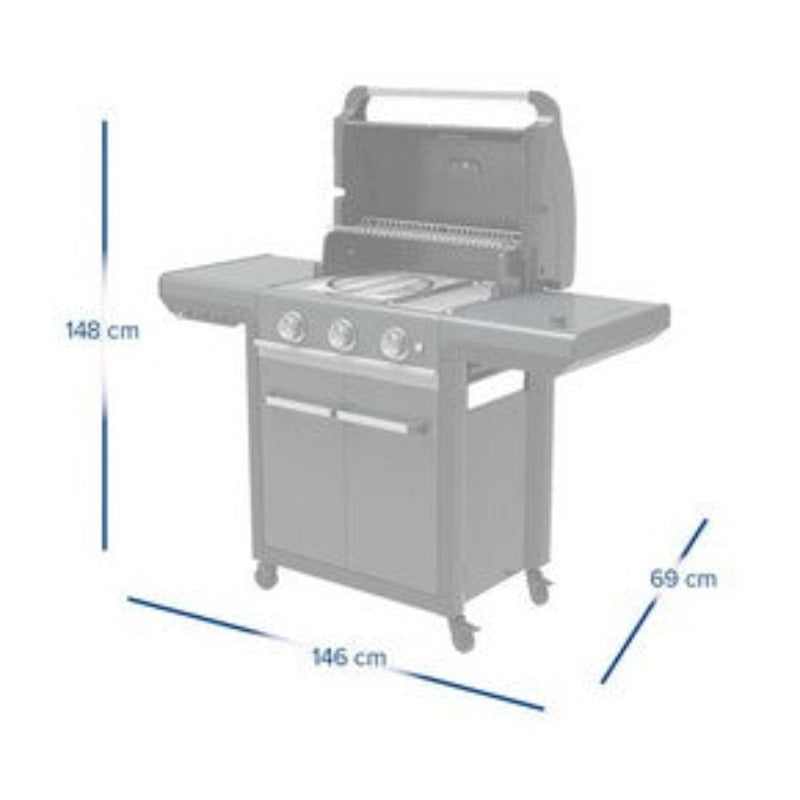 Gas BBQ Grill Premium 3 Series