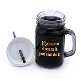 Mason Jar Black (Set of 6)