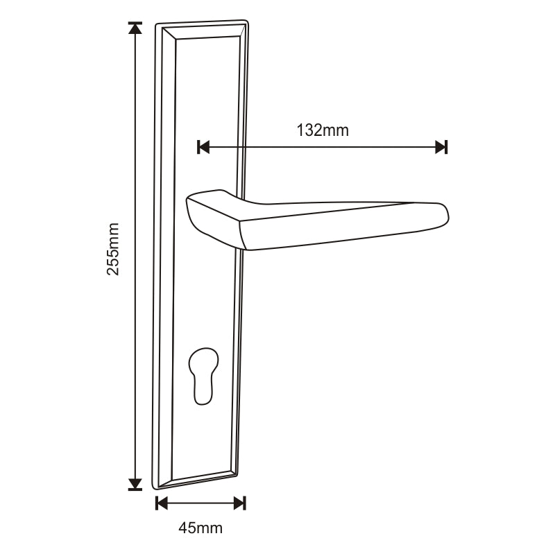 EuroArt Handle on Plate Savannah Gold