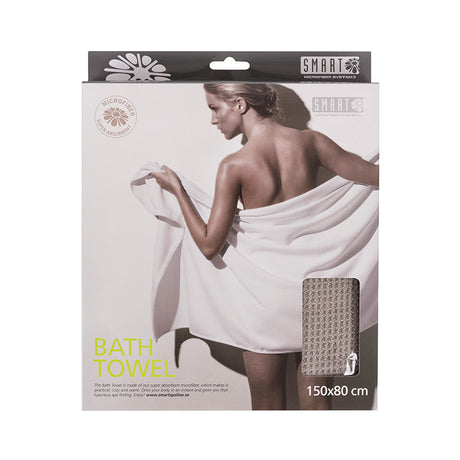 Bath Towel Waffle 150×80 CM Grey