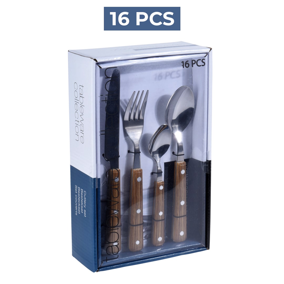 Cutlery Set (Pack of 16) Abs Handle