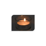 Tea Light Holder Set Glass (Pack of 8 Pieces)