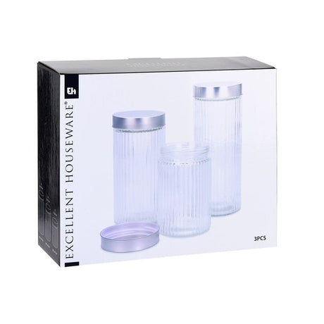 Storage Jar Set (Pack of 3)