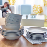 Ikea Porcelain Dinner Set (18 Piece Set)