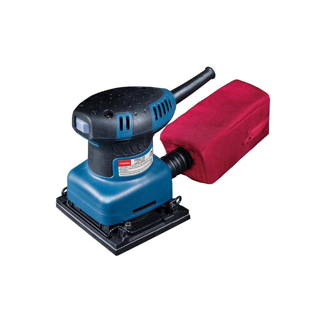 DONGCHENG ORBITAL SANDER, 100mm X 110mm, 200W, 14000r.p.m, 1.3kg