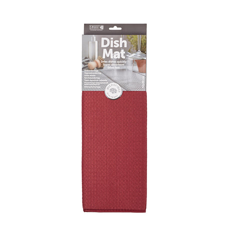 Dish Mat Burgundy