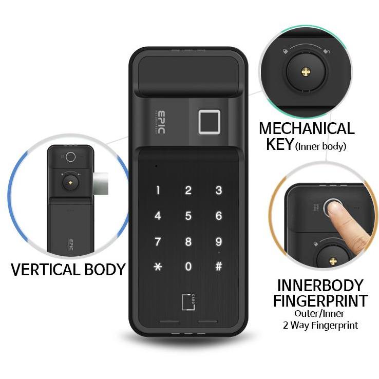 Epic Main Door Digital Door Lock ES-FF730G