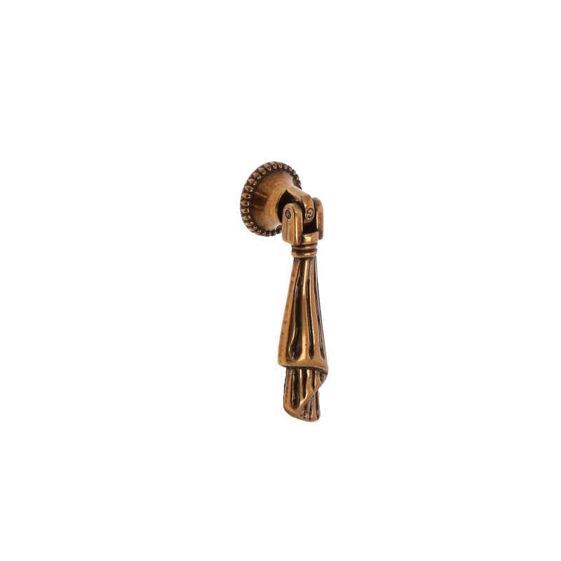 Drop Down Furniture Knob Antique Brass