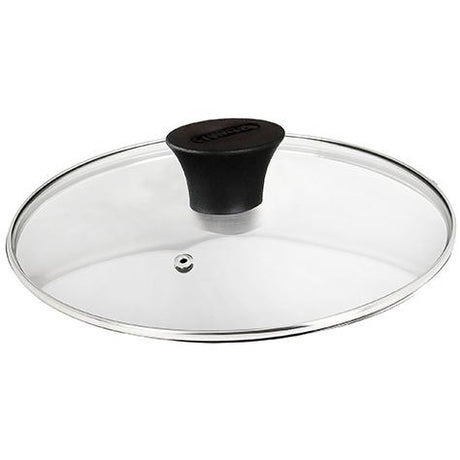 Glass Lid With Met Rim 28CM + Flonal Knob