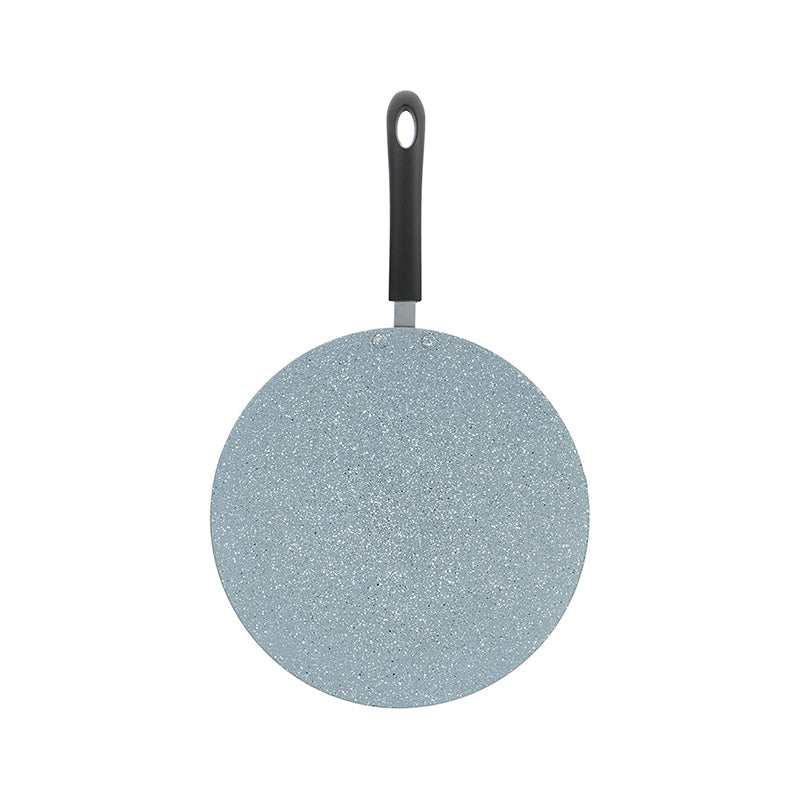 34 cm Aluminum Concave Tawa – Grey Granite