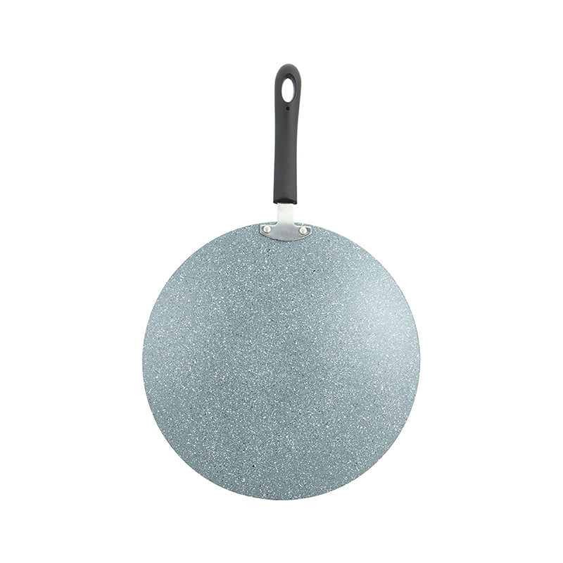 34 cm Aluminum Concave Tawa – Grey Granite