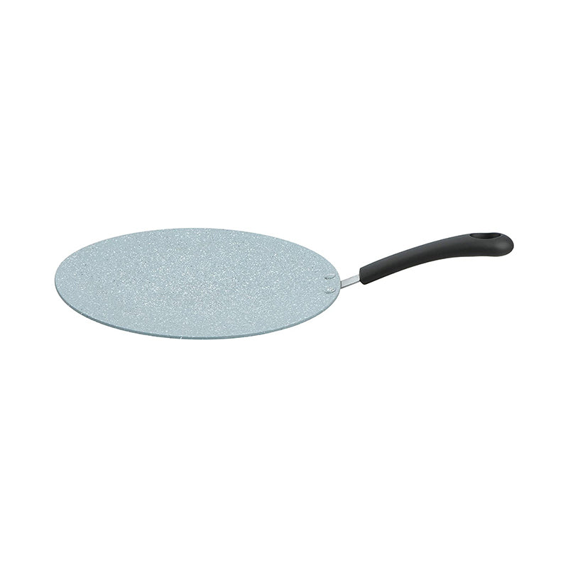 34 cm Aluminum Concave Tawa – Grey Granite