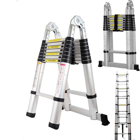 Heavy Duty Aluminum Telescopic Ladder