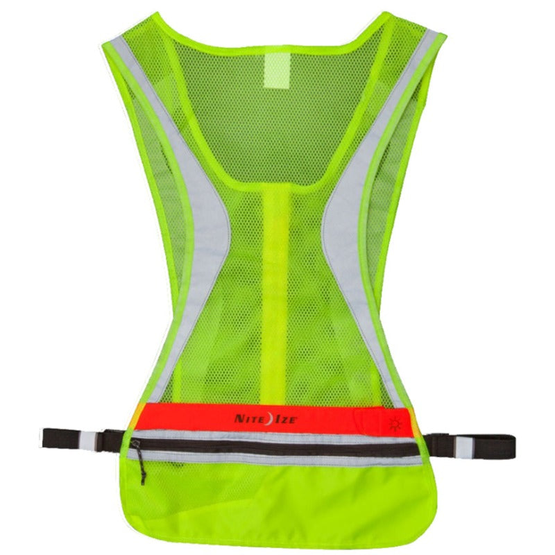 LED Running Vest Large Neon Yellow