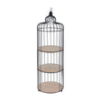 Shelf Rack Bird Cage Shape