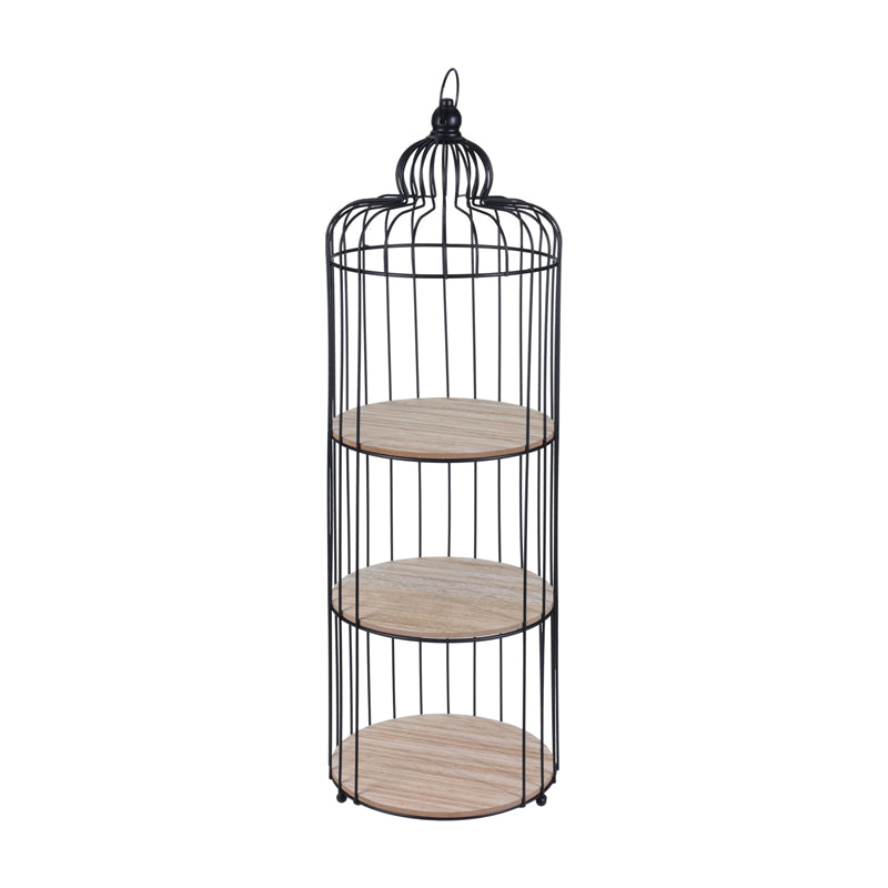 Shelf Rack Bird Cage Shape