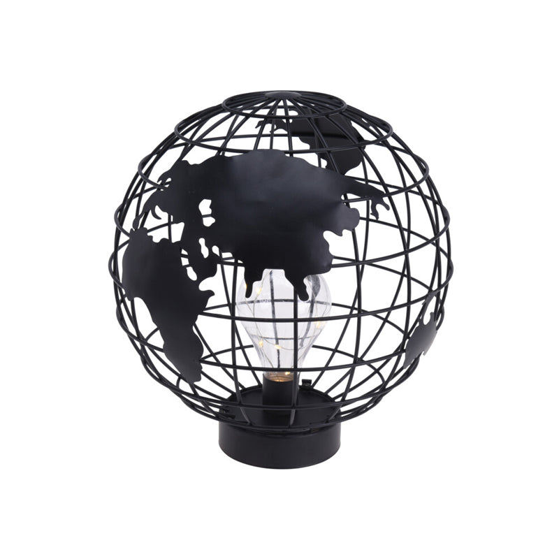 Globe Lamp With 9 LED Lights