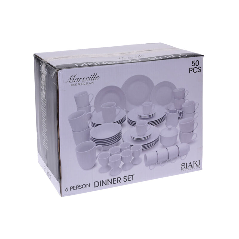 Porcelain Dinner 50 Piece Set