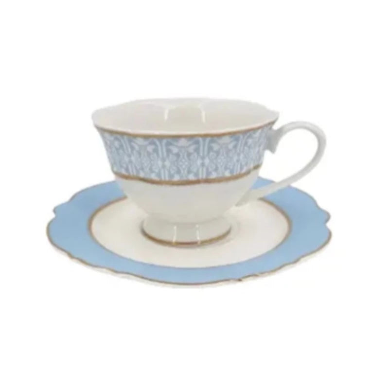 Green Tea/Qahwa Cup & Saucer Set 6Pcs