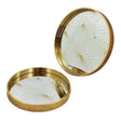 Round Serving Tray Mirror (Set of 2)