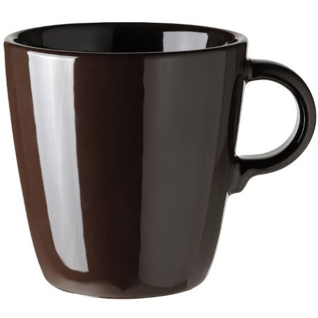 Färgklar Mug, Glossy Brown, 370 ML