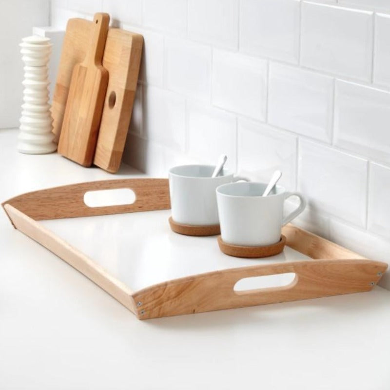 Klack Serving Tray Rubberwood