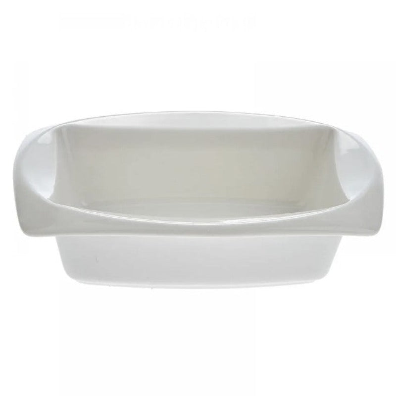 Rectangle Baker Set of 2 – White