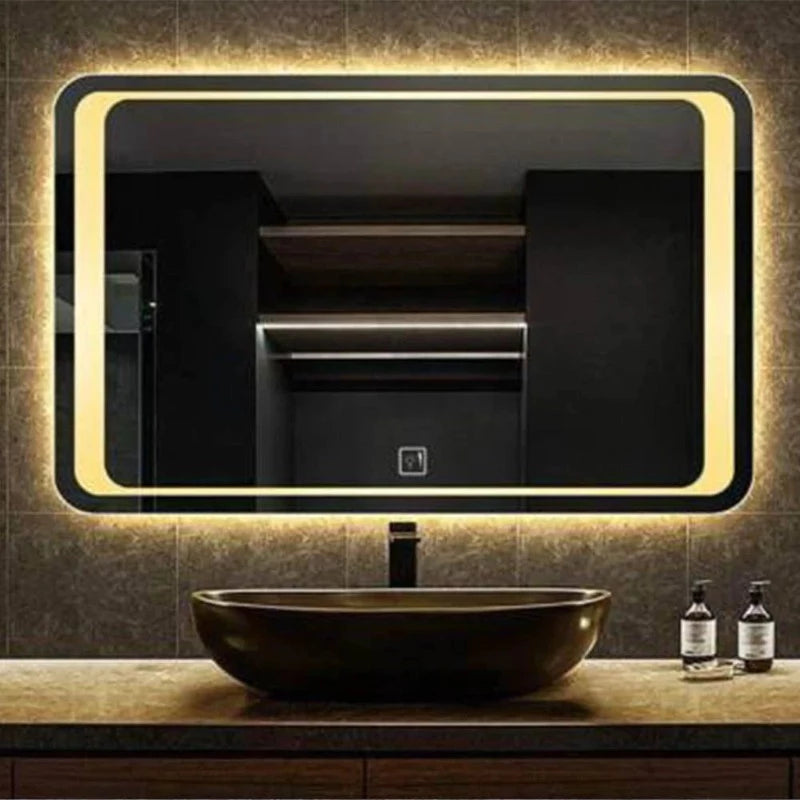 Smart Touch Warm LED Mirror 24 x 36 With Bluetooth